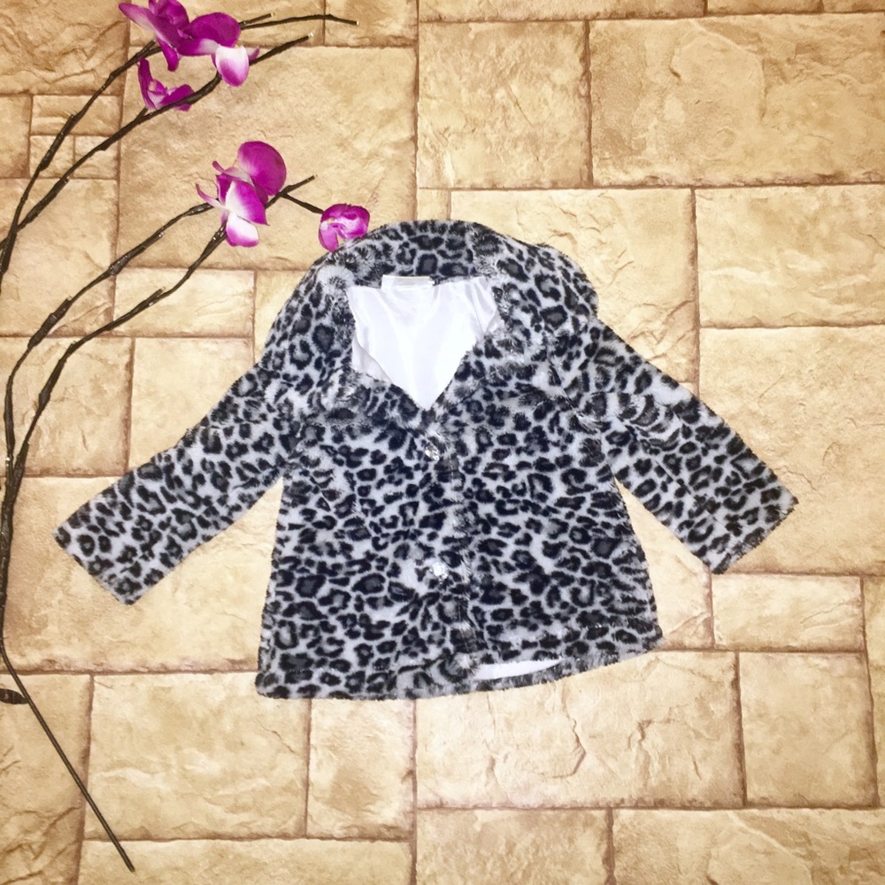 Baby Soft Cheetah print Coat